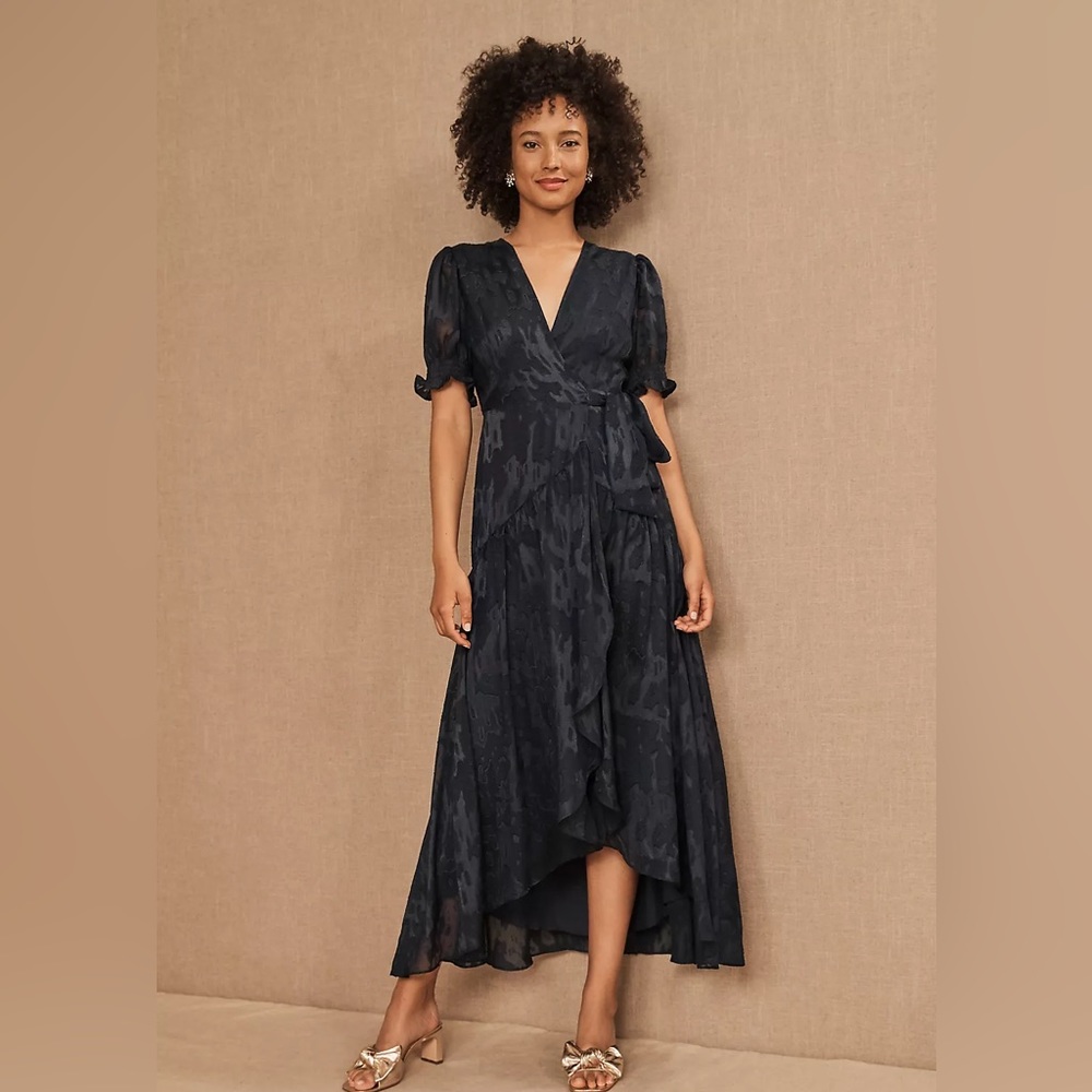 Hutch Biscayne Dress, Navy, Size Small